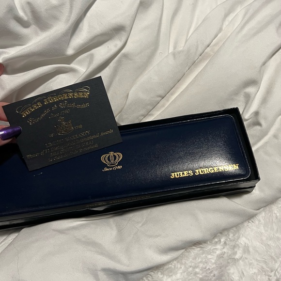 BNIB Jules Jurgenson Numbered Swiss Ingot Watch!! - Picture 4 of 6